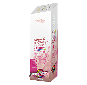 Myo- & D-Chiro-Inositol + Folate + Inulin + élőflóra szájban oldódó granulátum